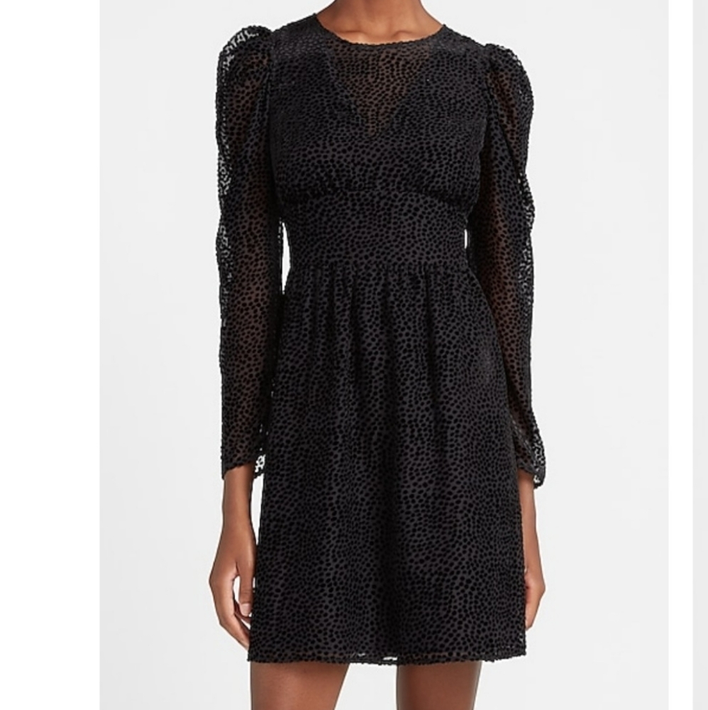 Express black dress XS